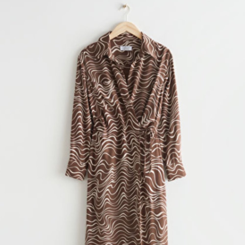 WORN ONCE -- & Other Stories Midi Dress